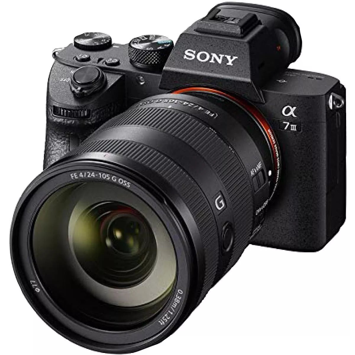 Sony Alpha 7 III (black) + 24-105 mm f/4 G OSS FE