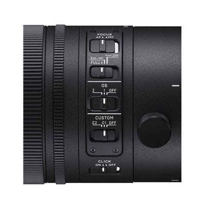 Objectif hybride Sigma 70-200mm f/2.8 DG DN OS noir pour Monture L