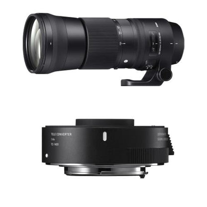Sigma 150-600mm F5-6.3 Dg Os Hsm Contemporary - Canon + Sigma Tc-1401 1.4x Teleconverter - Canon Ef