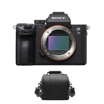 Sony A7 III Cuerpo + Bolsa Negro